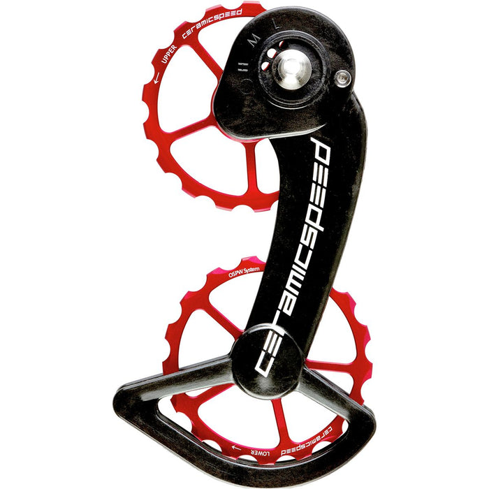 CeramicSpeed OSPW System Shimano 9100/8000 Standard - Red