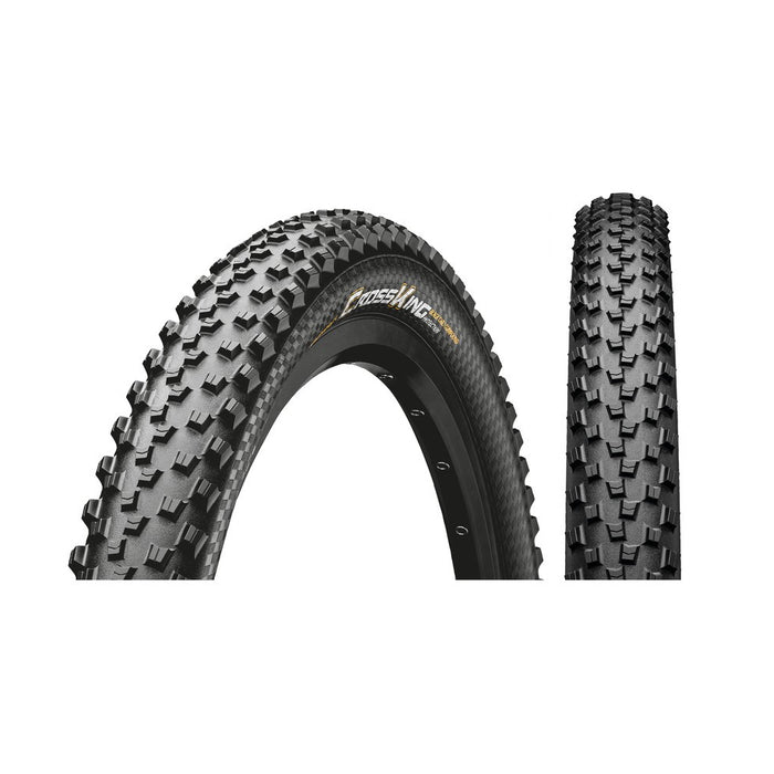 Continental Cross King Bicycle Tire 29in X 2.2in Wire Bead Black