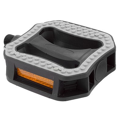 cruiser bike pedals Sunlite Pedals Sunlt Platform Nylon Gripr Top 9/16 Black — Playtri The Colony