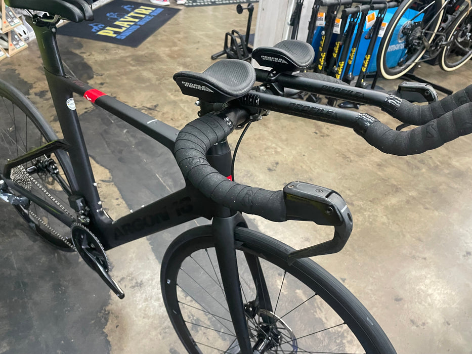 Argon 18 E-117 Tri Disc SRAM Force/Rival eTap AXS 12 Speed - Black/Black DEMO