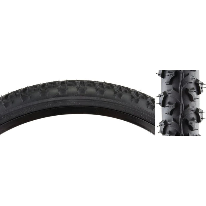 Sunlite K831/k850 MTB Mountain Bike Tire 26x1.95 Black