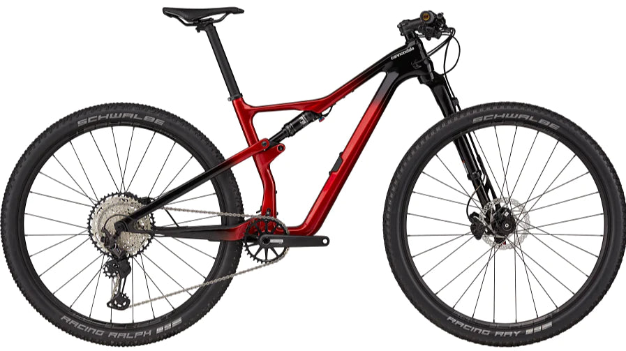 Cannondale Scalpel Carbon 3 Shimano XT 12 Speed - Candy Red