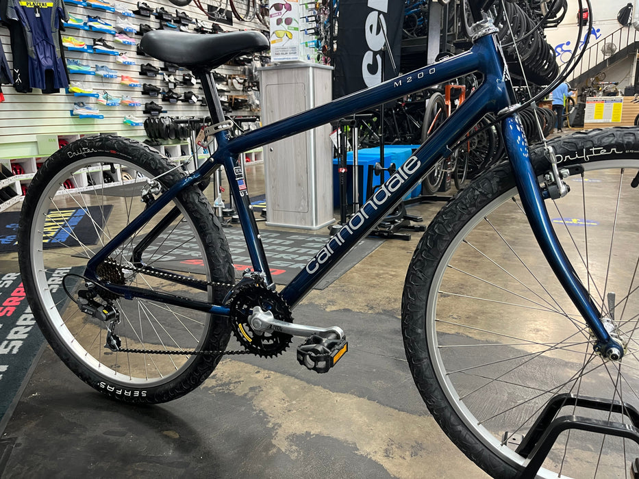 Cannondale M200 7 Speed Mountain Bike - Blue Fade USED