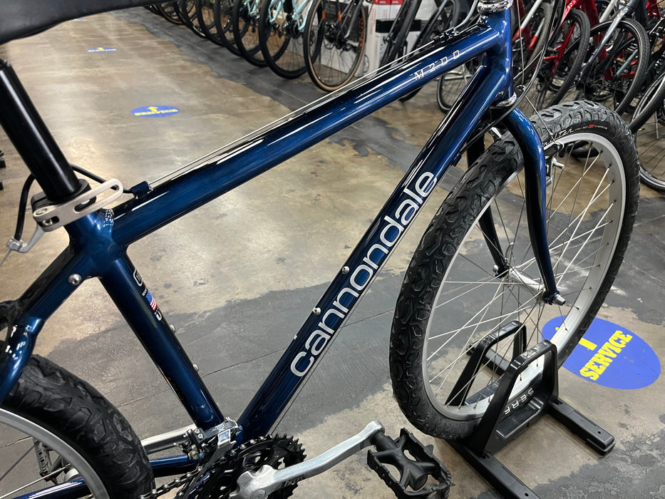 Cannondale M200 7 Speed Mountain Bike - Blue Fade USED