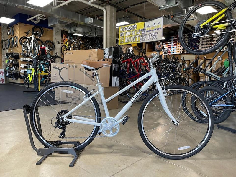 Bianchi Siena Dama Shimano Tourney - White 2022 — Playtri The Colony