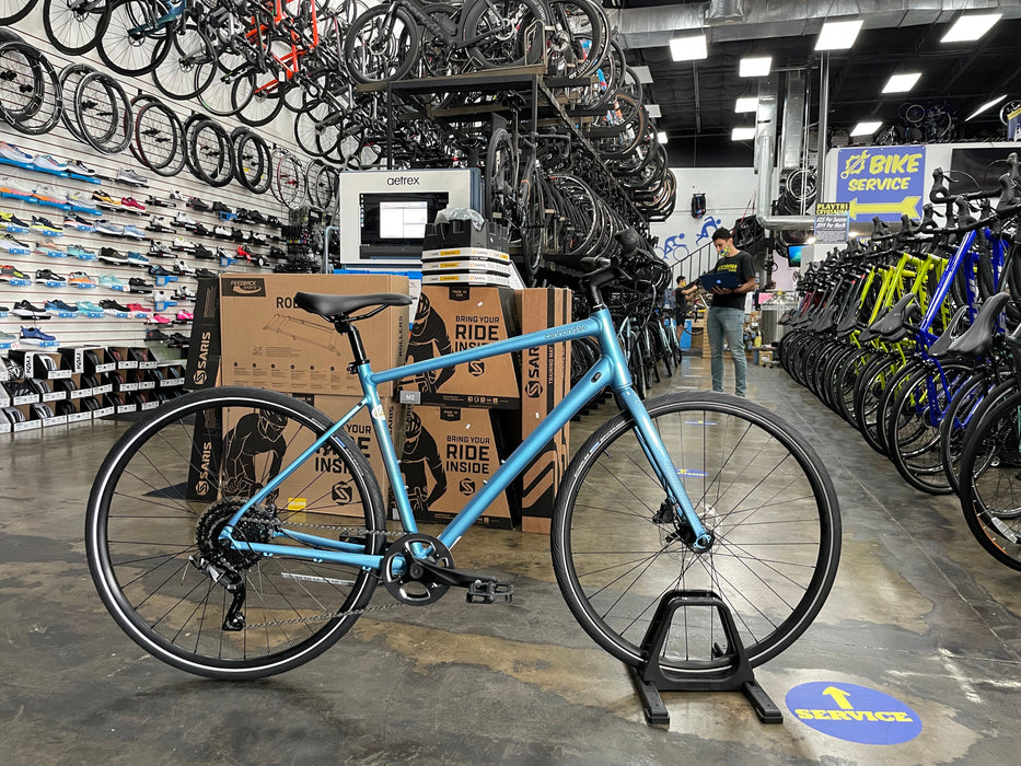 Cannondale Quick 4 Disc Microshift - Alpine Blue 2021