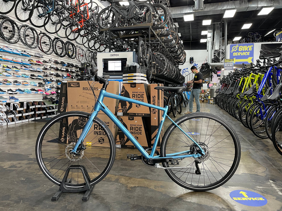 Cannondale Quick 4 Disc Microshift - Alpine Blue 2021