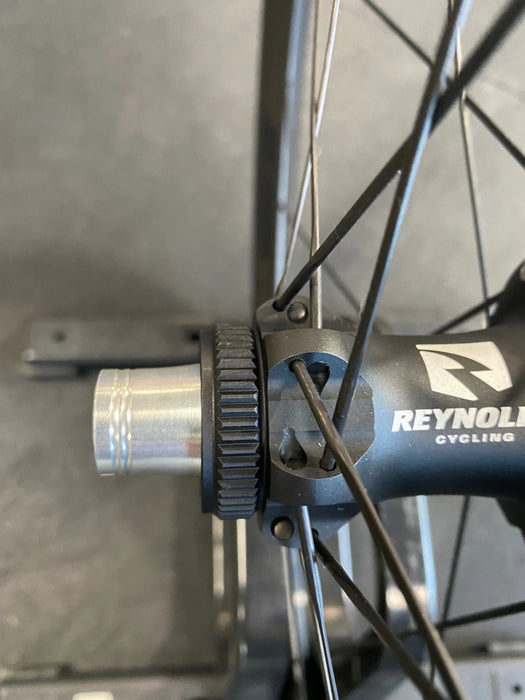 Reynolds Aero 46 Disc Carbon Clincher Tubeless Wheelset — Playtri Reynolds Aero 46 Disc Carbon Clincher Tubeless Wheelset — Playtri