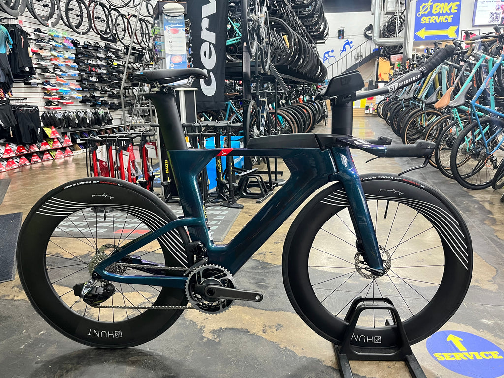 Argon 18 E-119 Tri+ Disc SRAM Red eTap AXS - Hunt 7387