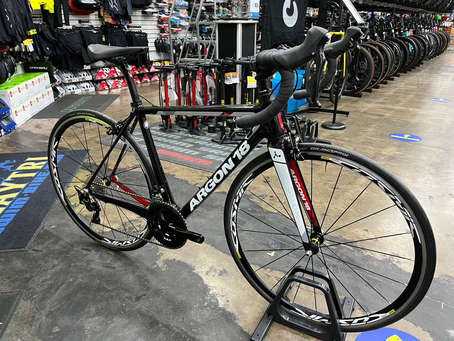 Argon 18 Gallium Pro Rim Shimano 105 11 Speed- Black/Speed White 2019 DEMO
