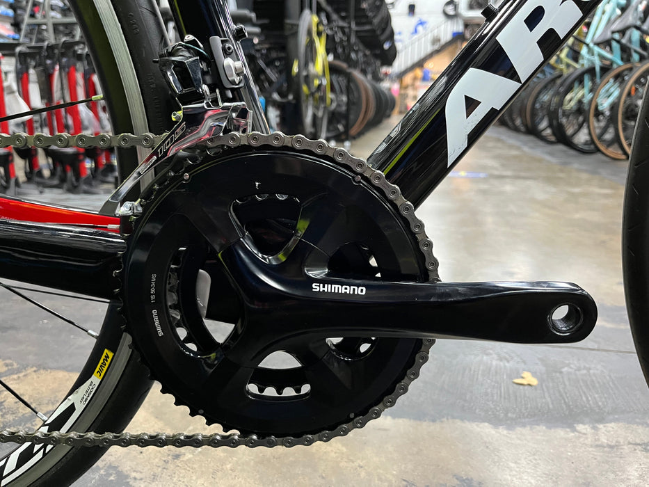 Argon 18 Gallium Pro Rim Shimano 105 11 Speed- Black/Speed White 2019 DEMO