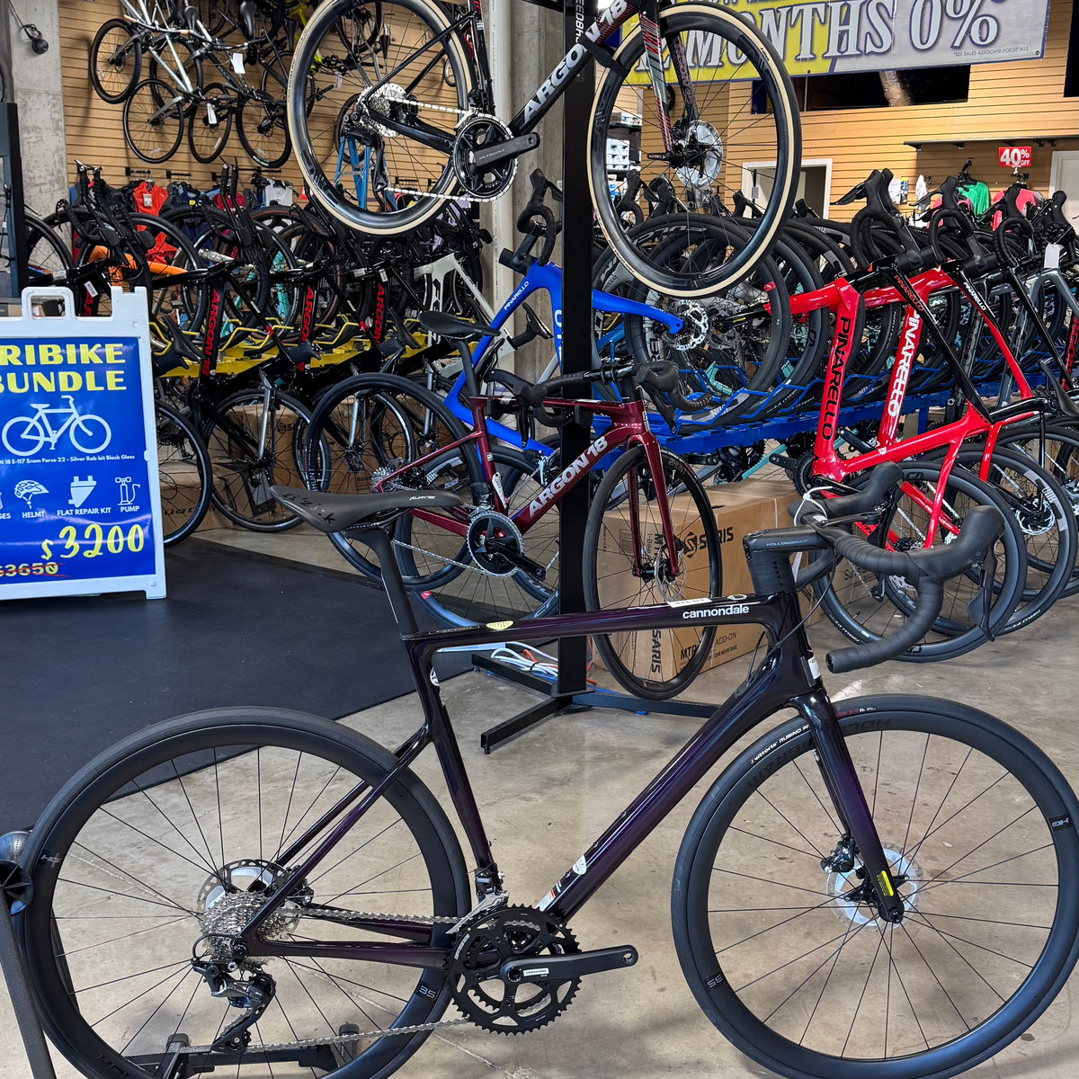 Cannondale Supersix Evo Shimano Ultegra 11 Speed - Purple 2023