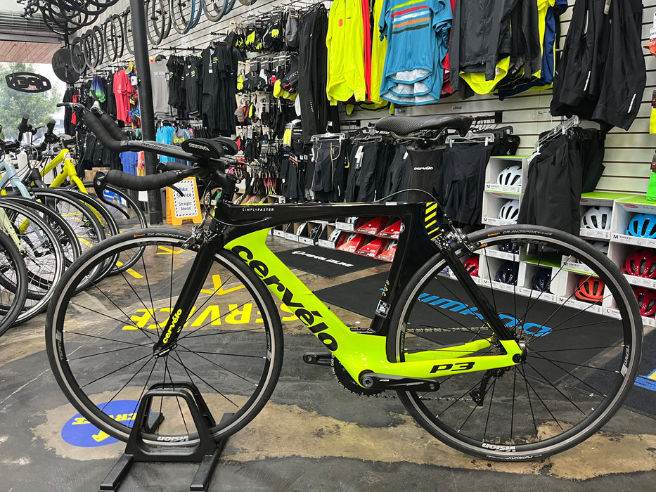 Cervelo P3 Shimano 105 11 Speed - Fluoro/Black 2019 DEMO