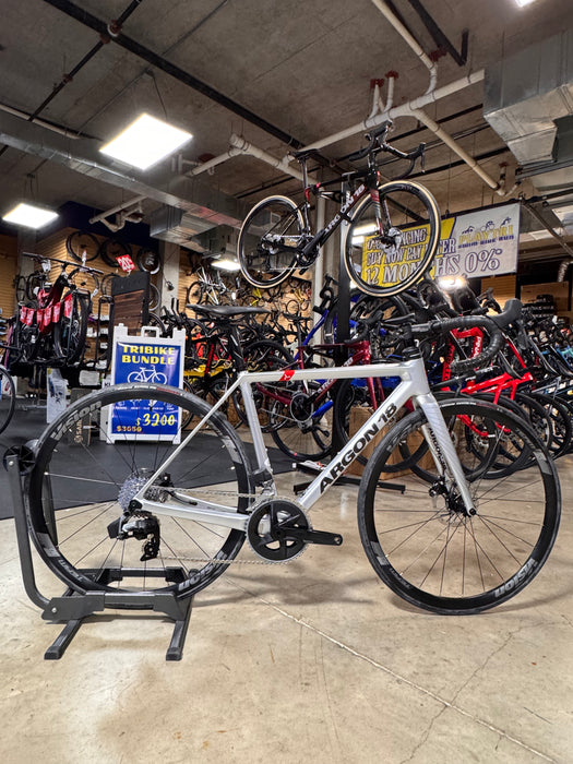 Argon 18 Gallium CS Disc S Argent/Noir Rival AXS