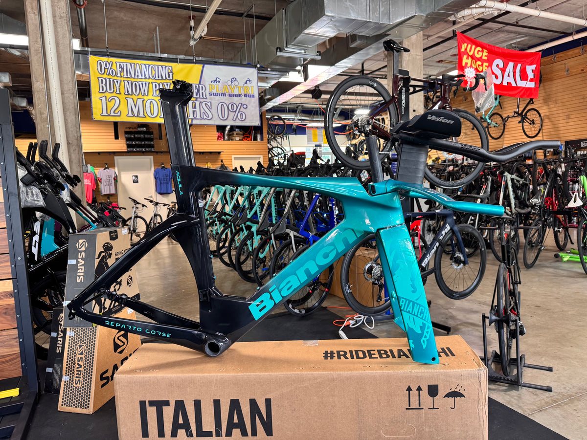 Bianchi Aquila RC TT Frameset