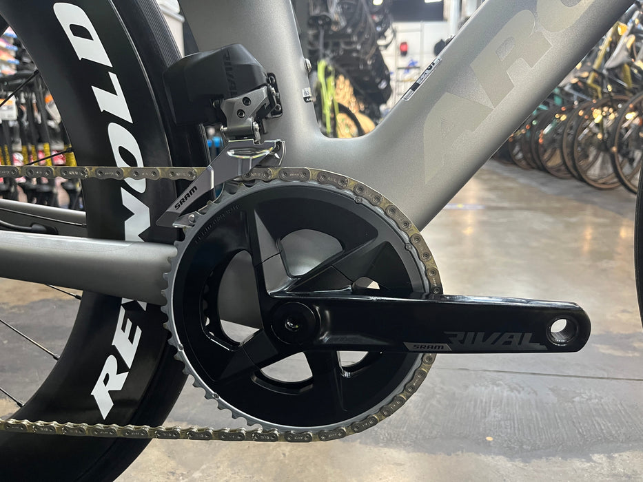 Argon 18 E-118 Tri+ SRAM Rival eTAP AXS 12 Speed - Reynolds AR80 Wheelset - Black 2023