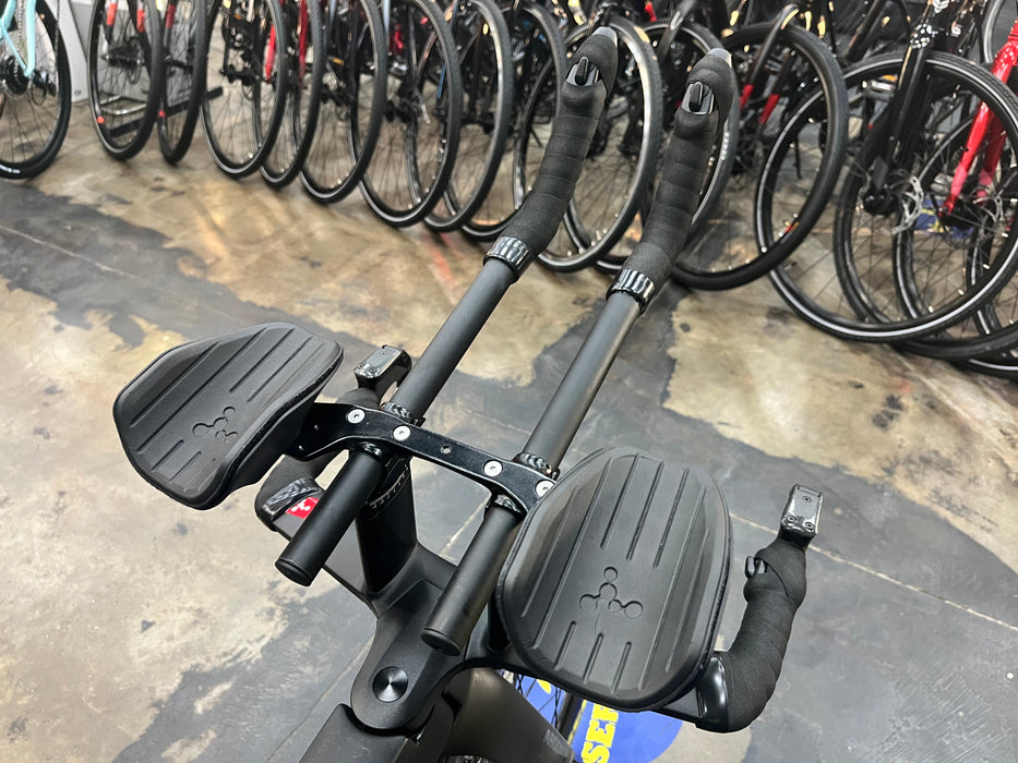 Argon 18 E-118 Tri+ SRAM Rival eTAP AXS 12 Speed - Reynolds AR80 Wheelset - Black 2023