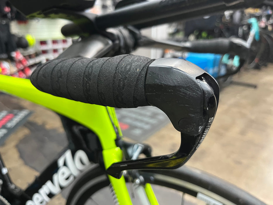 Cervelo P3 Shimano Ultegra Di2 11 Spd - DT Swiss P1800 Spline - Fluor/Blk/Wht DEMO