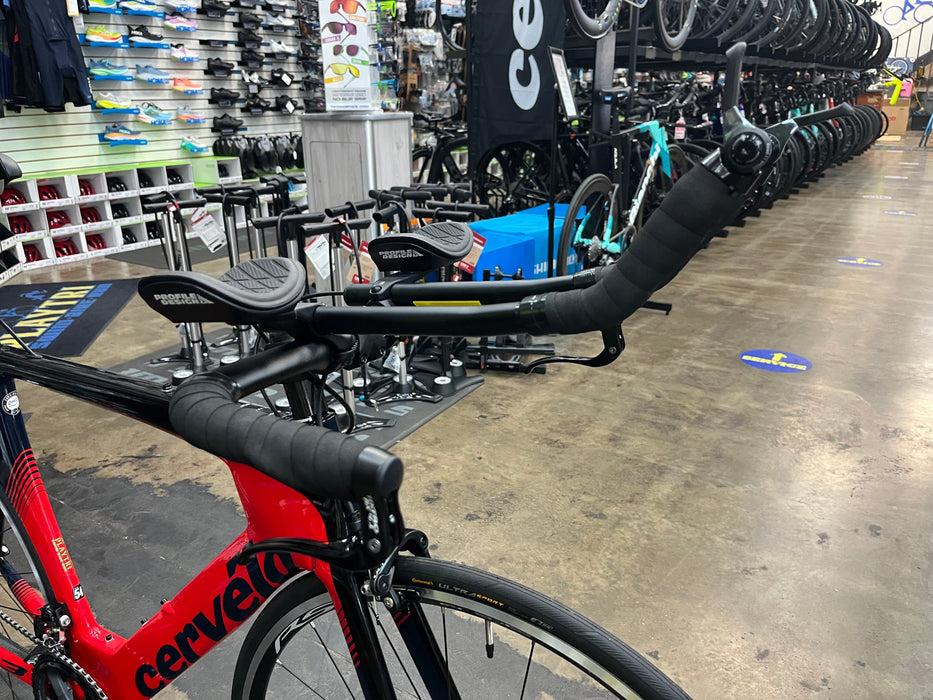 Cervelo P3 Shimano Ultegra/105 11-Speed - Red/Black/Blue