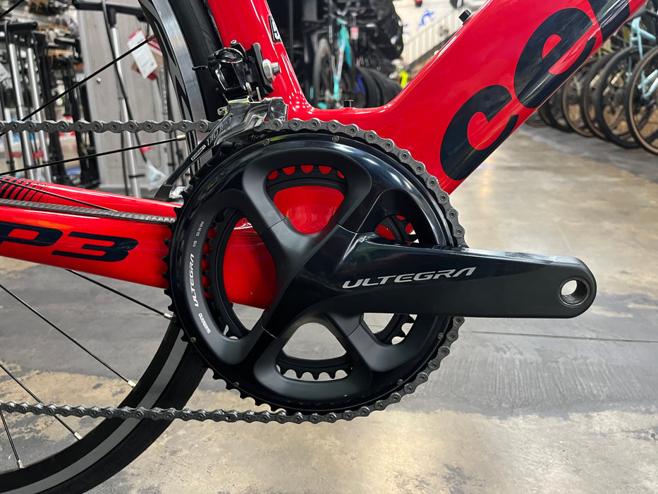 Cervelo P3 Shimano Ultegra/105 11-Speed - Red/Black/Blue