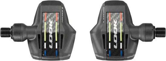 LOOK KEO Blade Carbon Pedals - Single Sided Clipless Chromoly 9/16" BLK 53mm QF 12Nm