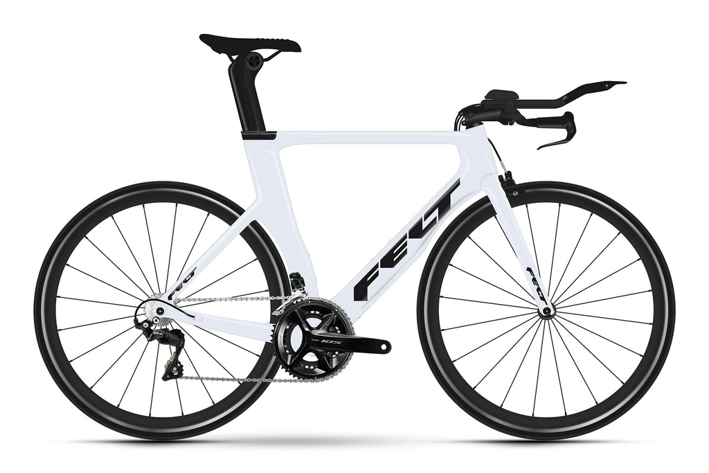 Felt B Performance Shimano 105 12 Speed - White Fog 2024 — Playtri Felt B Performance Shimano 105 12 Speed - White Fog 2024 — Playtri