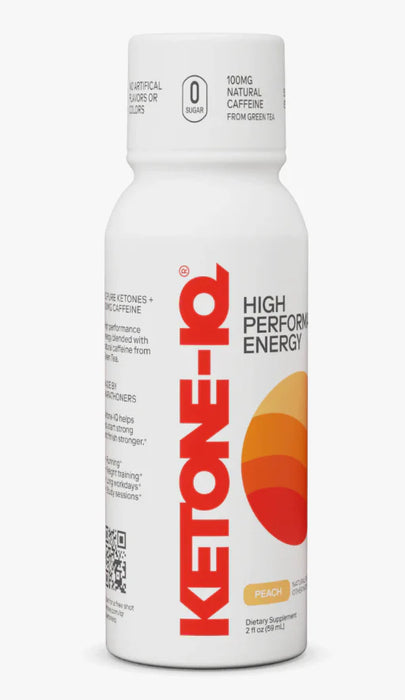 Ketone-IQ +Caffeine Shot Peach