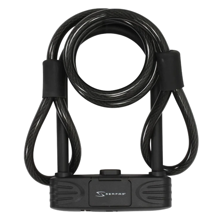 Serfas Combination U-Lock w\ Cable