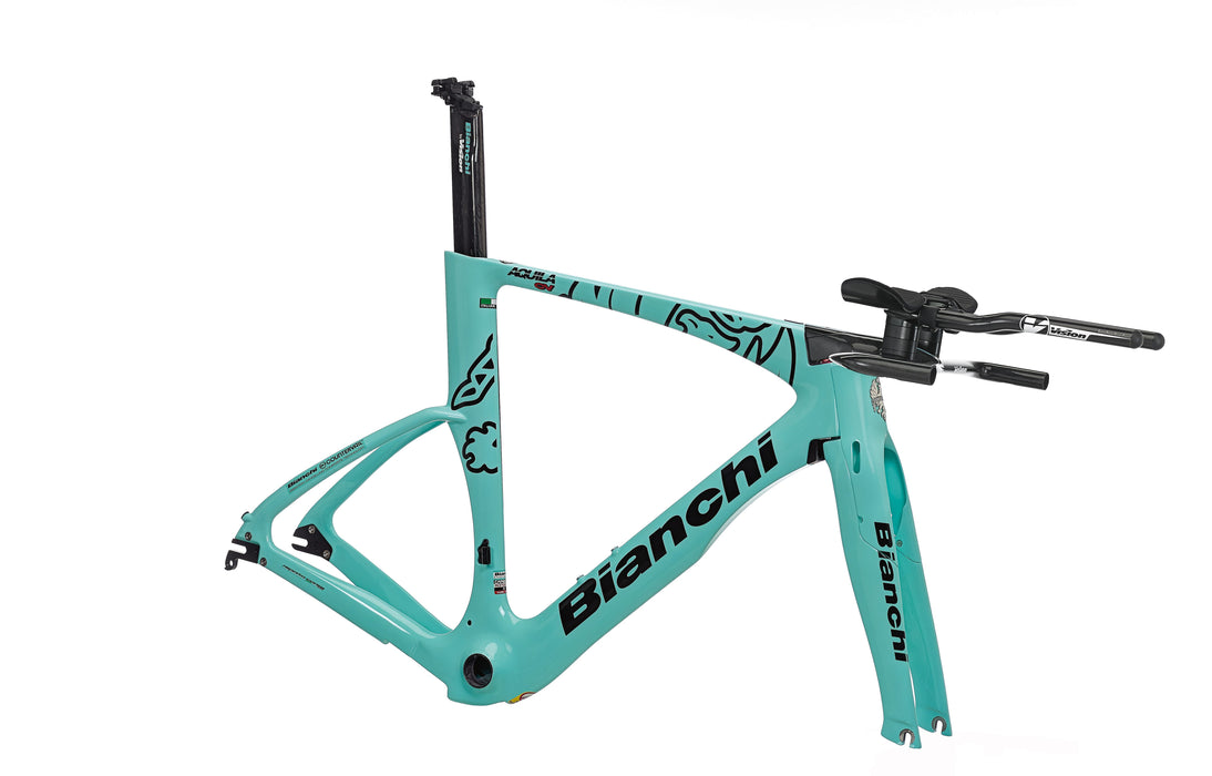 Bianchi Aquila CV Frameset - Celeste 2024