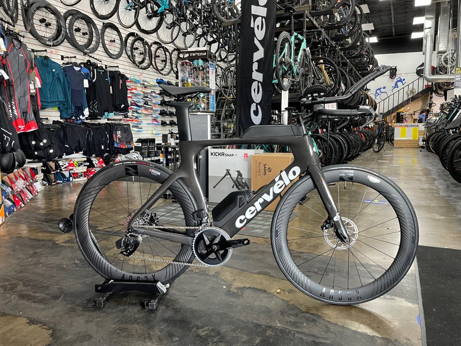 Cervelo P-Series SRAM Rival eTap AXS 2X w/Powermeter Reynolds AR58/62X Wheels