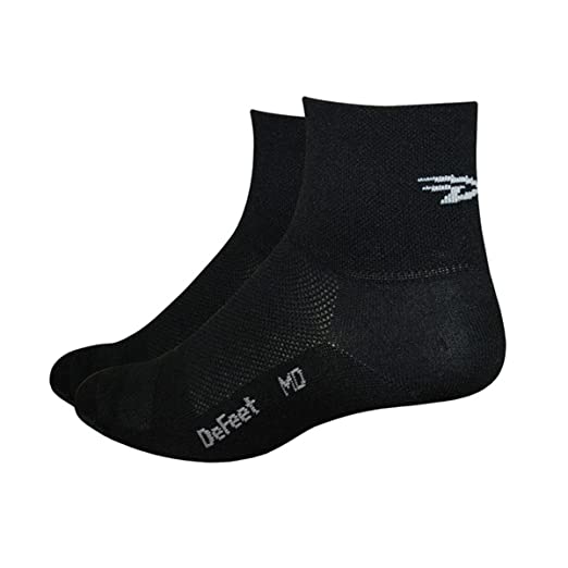 DeFeet Aireator D-logo Socks, Black