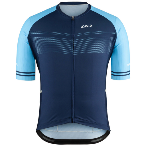 Maillot cyclisme homme Louis Garneau taille M bleu fermeture éclair Maillot cyclisme homme Louis Garneau taille M bleu fermeture éclair