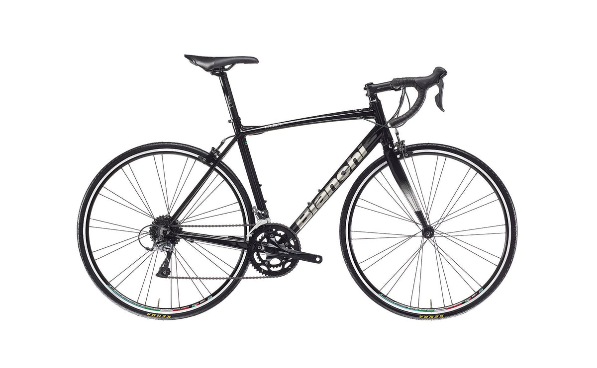 Bianchi Via Nirone 7 Shimano Claris 8 Speed - Black 2023 — Playtri The  Colony